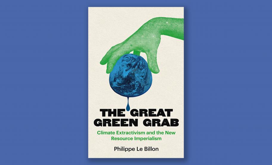 Bookcover - The great green grab