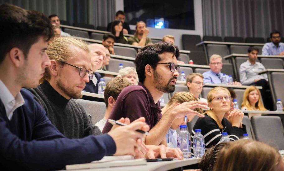 Publikum ved eventet Developing an ai agile mindset