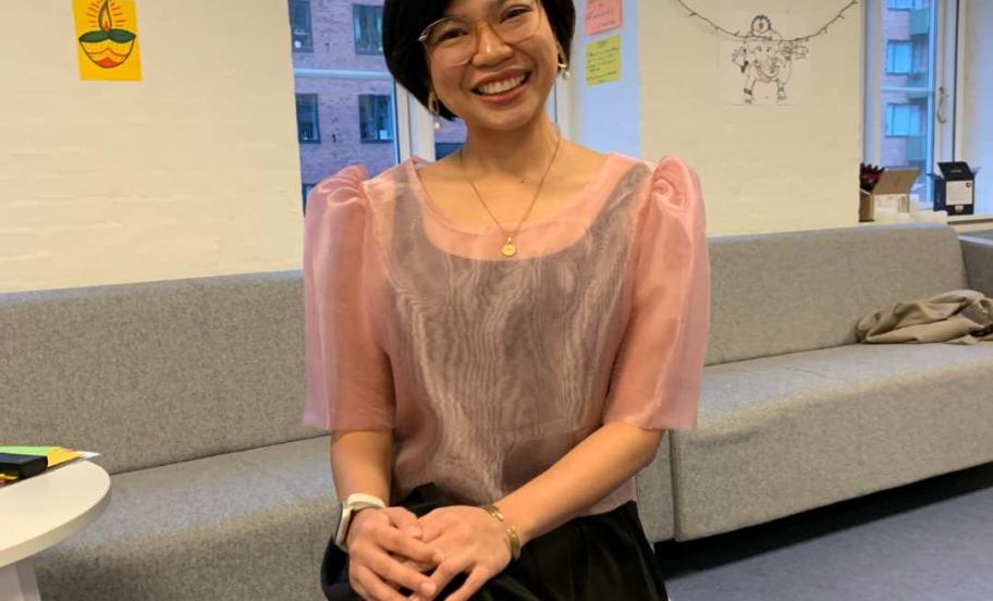 Casual portrait of Jaimie Rose Mingming, alumni from FTMBA