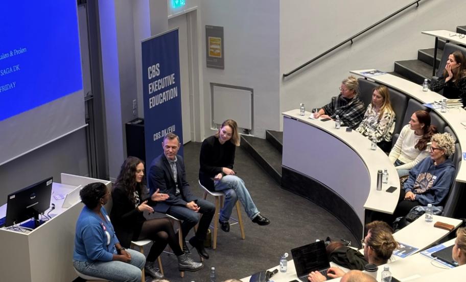 Paneldebat til Executive Education event om tilknytning og trivsel