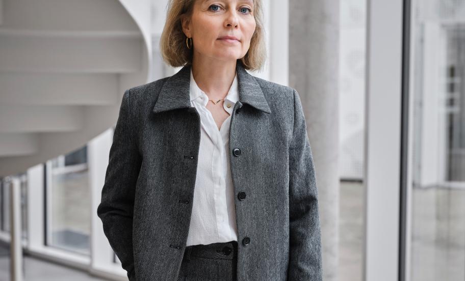 Portræt af MPG-alumne Ida Strand, i sin lederrolle hos Kræftens Bekæmpelse