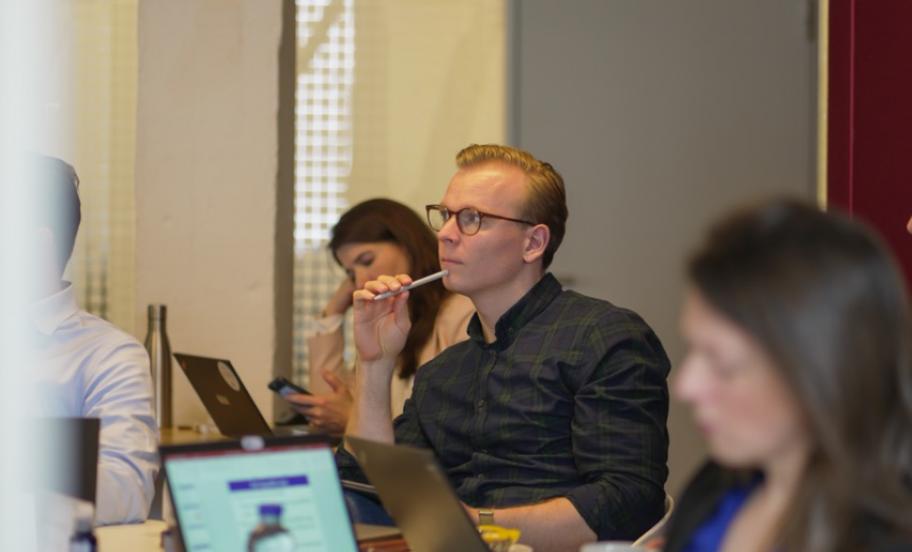 Image of Attentive EMAB participant in class