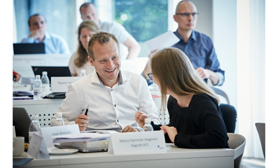 Portrait of Jesper Østerlund in EMBA class