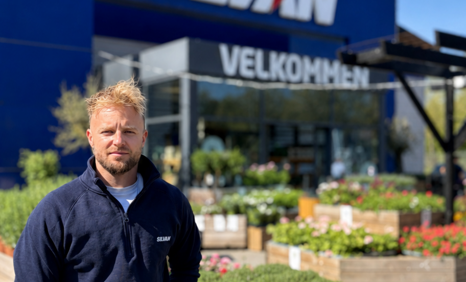 Regionschef i Silvan og HD-alumne fra CBS, Nicklas Krause, foran Silvan