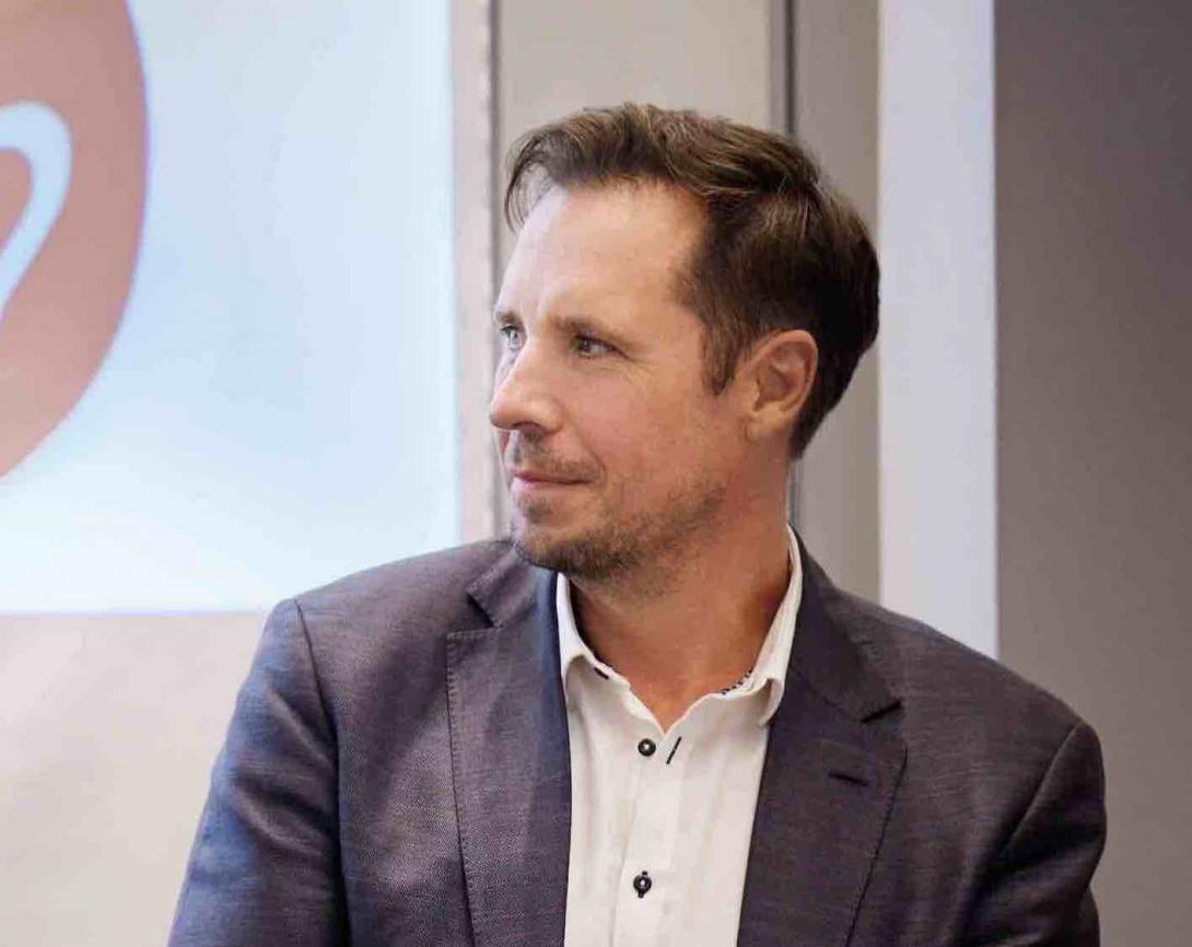 Portræt af Ian Rosenfeldt ved eventet Udviklingen af et AI-agilt mindset